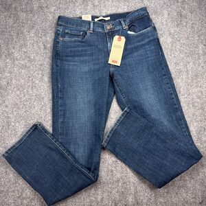 NWT Levi's 392500002 Womens Classic Straight Fit Jeans Seattle Blues 8 29/30